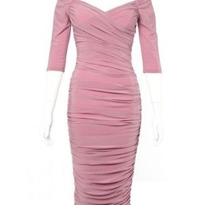 NWOT Laura Byrnes Monica Wiggle Dress 2XL Pink